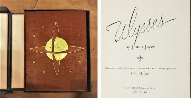 Ulysses, James Joyce - 1935 edition illustrated by Henri Matisse
