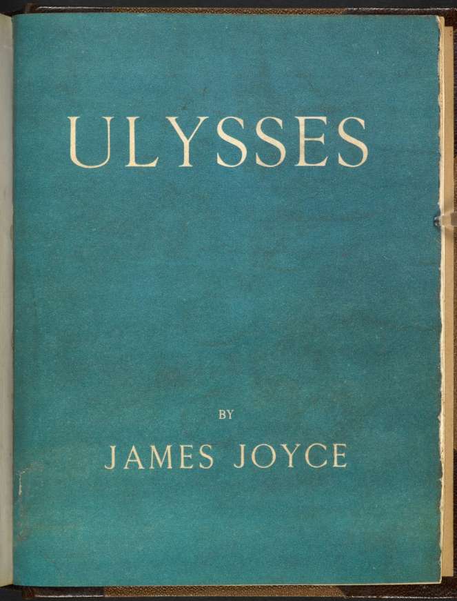 Ulysses, James Joyce - 1922 edition Shakespeare and Co