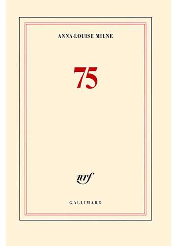 Dr Anna-Louise Milne, 75, Gallimard book cover
