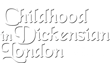 Logo for the Childhood in Dickensian London exhibition