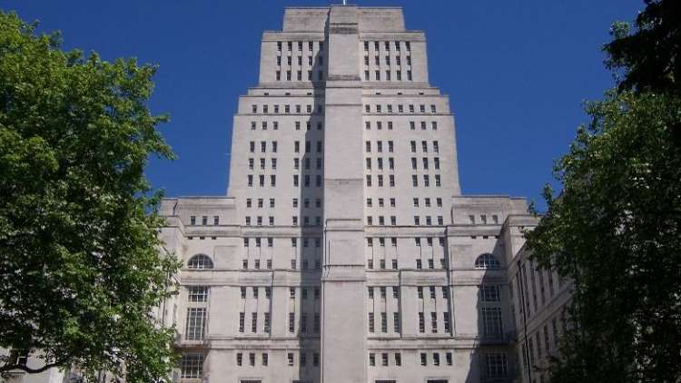 Senate House with blue sky