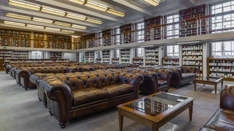 The Senate House Library Periodicals Room