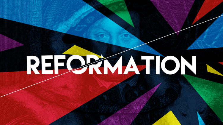 Banner for the Reformation season