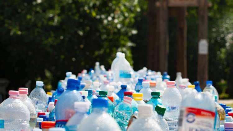 Assorted Plastic Bottles