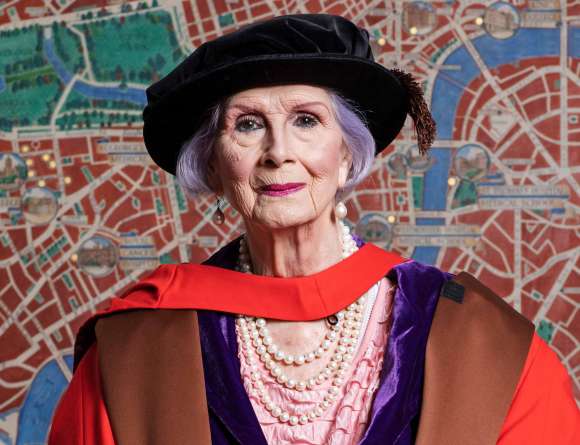 April Ashley MBE honorary graduate